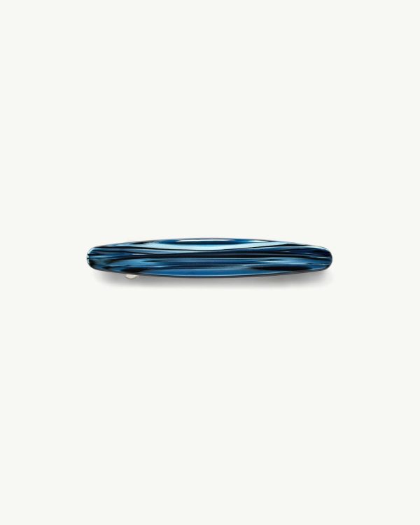 No. 1 Heirloom Barrette in Indigo - Image 3