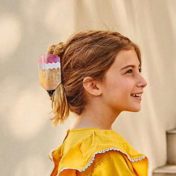 Packed Party Best in Class Pencil Novelty Hair Claw Clip - Pearlized Glossy Pencil-Shaped Hair Accessory for Students and Teachers, 2.25x3.75 Inch - Image 12
