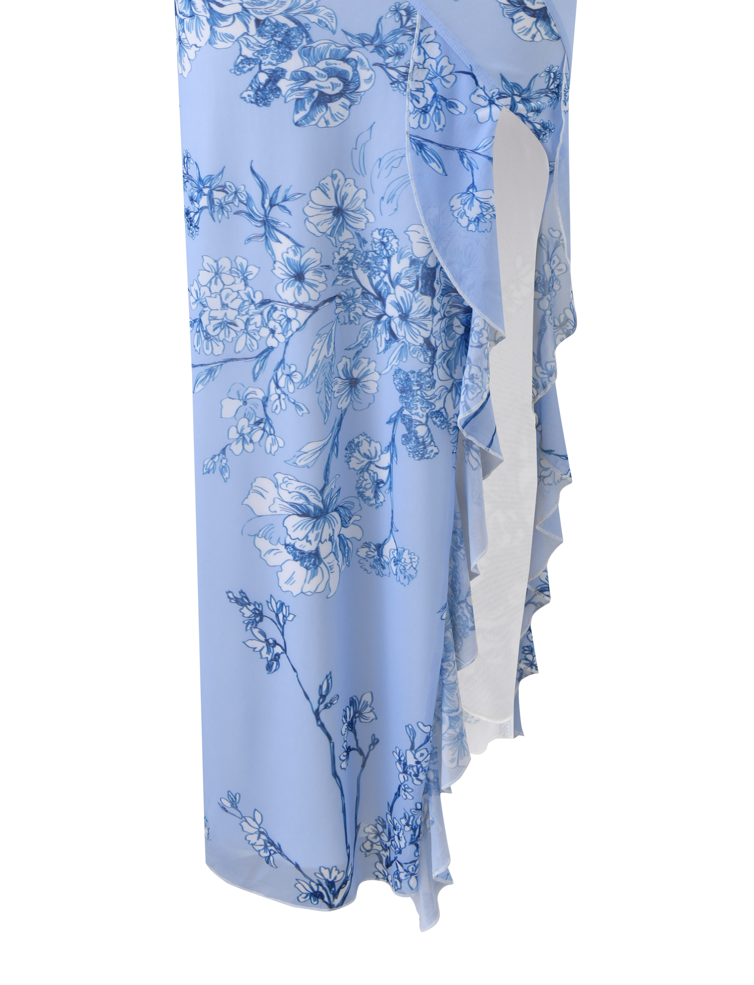 THEO MAXI DRESS - BLUE FLORAL - Image 10