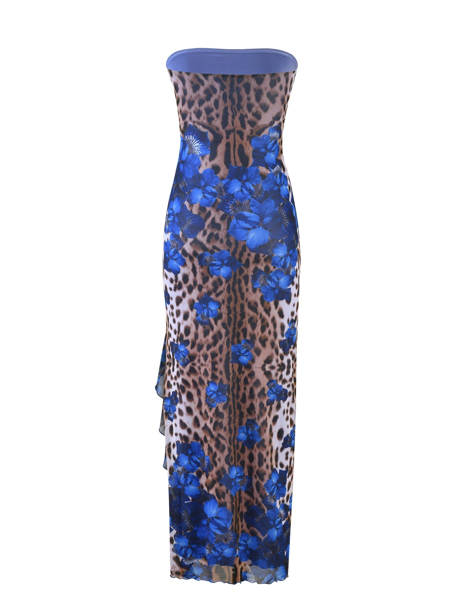 THEO MAXI DRESS - MULTI : LEOPARD - Image 8