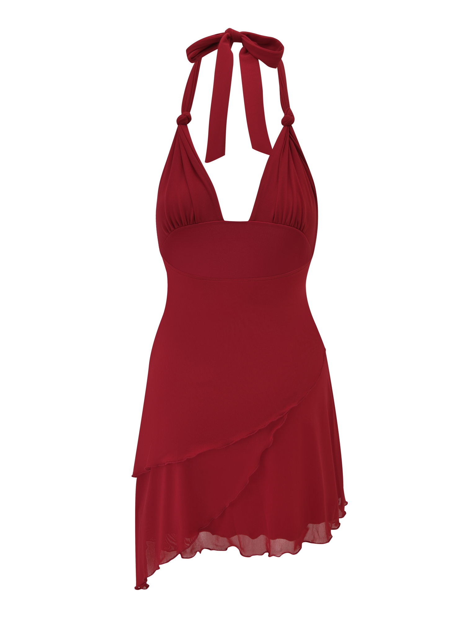 FRIEDA MINI DRESS - RED - Image 8