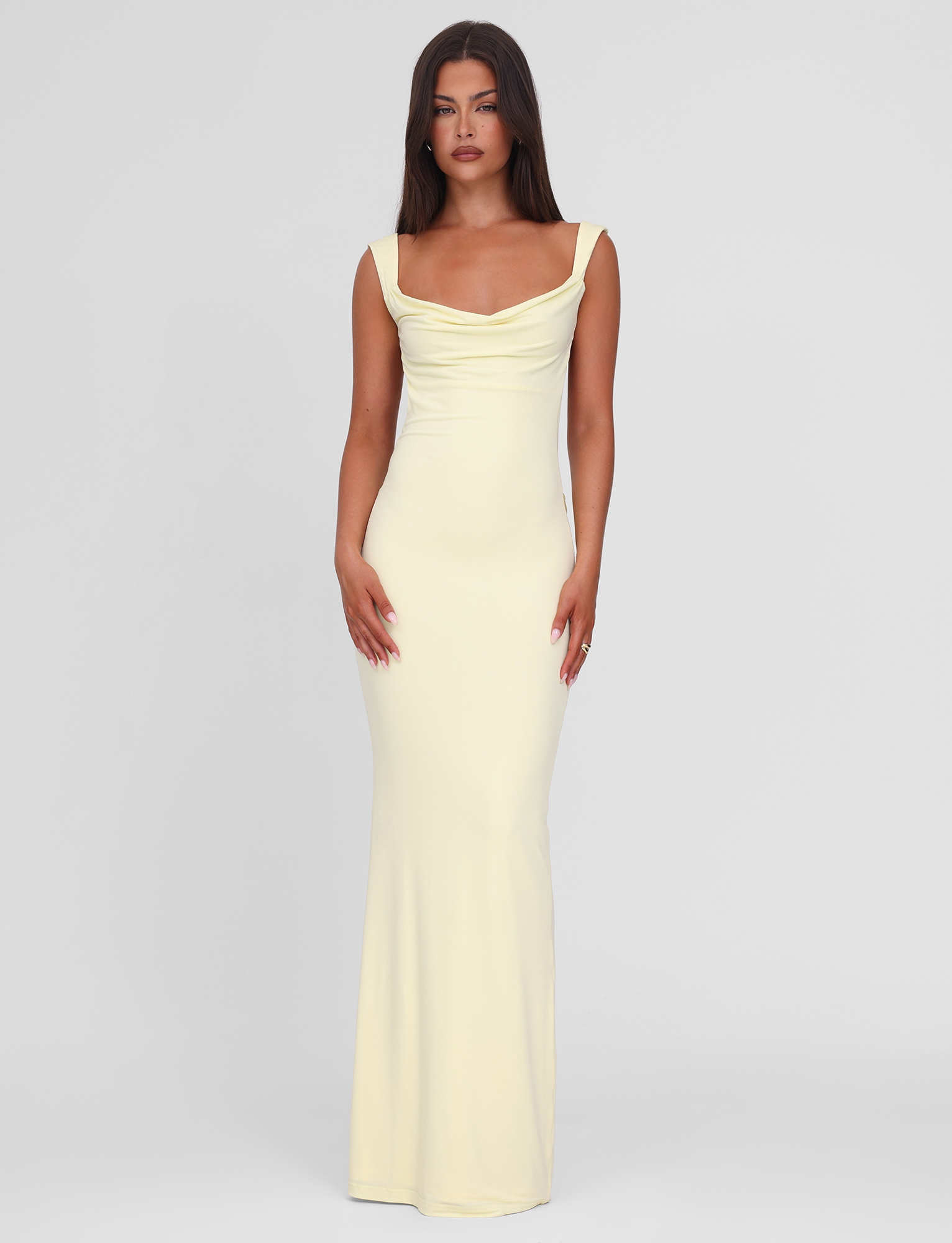 ZITA MAXI DRESS - LEMON - Image 2