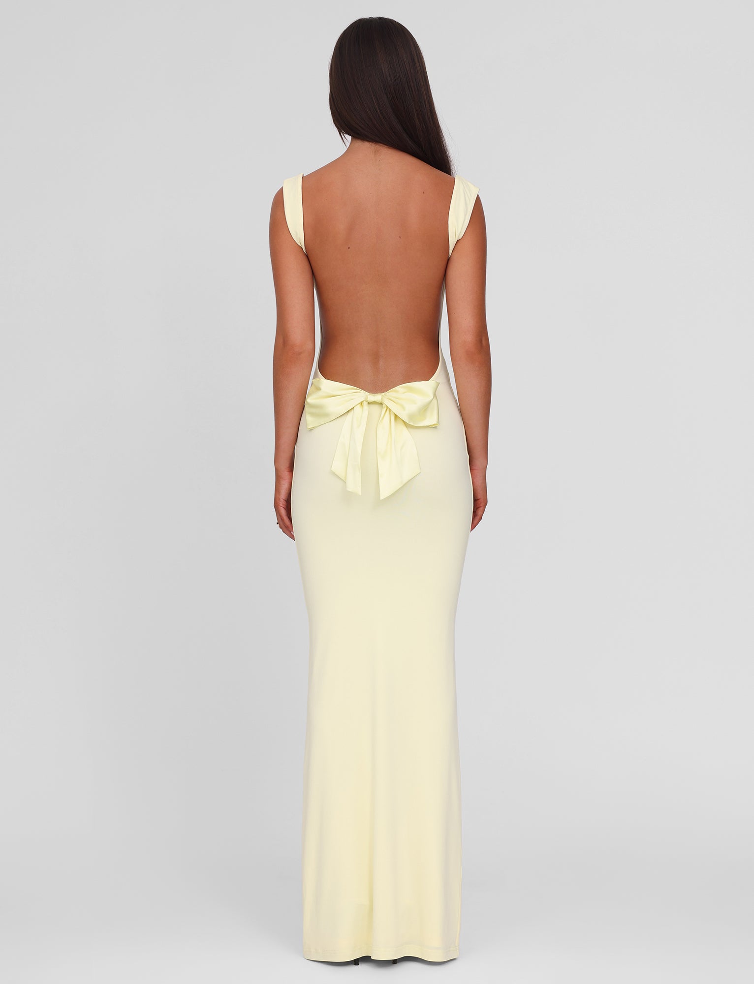 ZITA MAXI DRESS - LEMON - Image 6