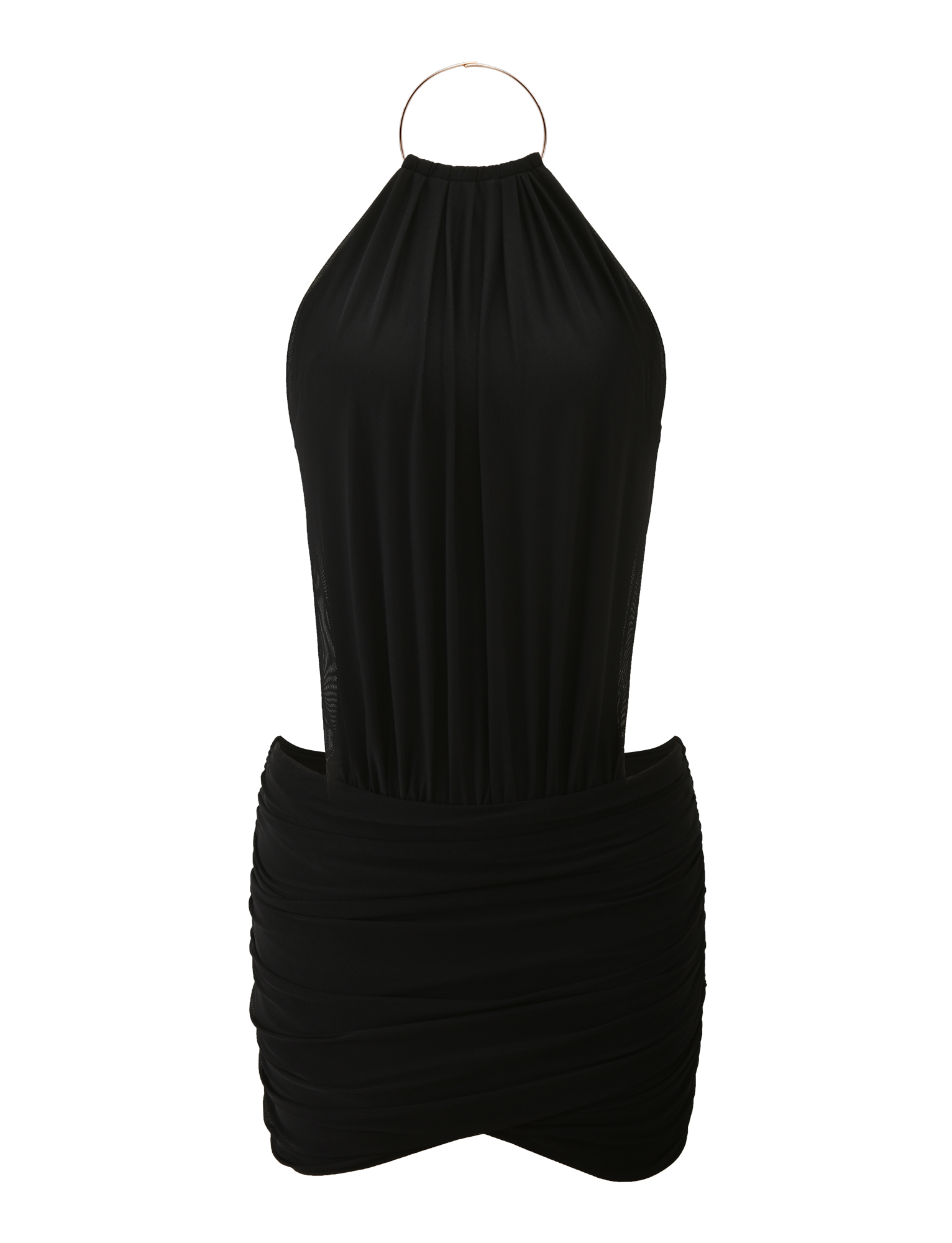 EVANNA MINI DRESS - BLACK - Image 7