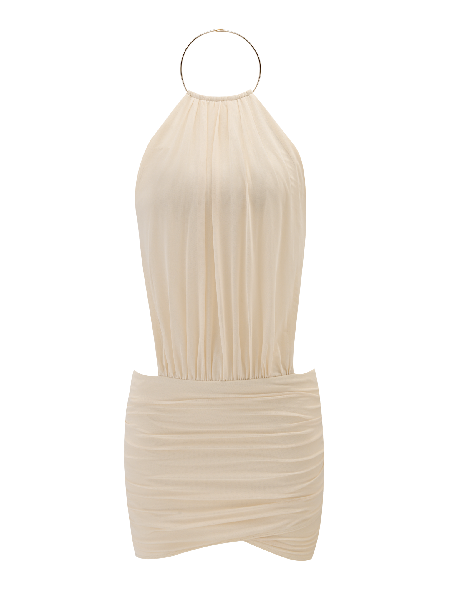 EVANNA MINI DRESS - IVORY - Image 9