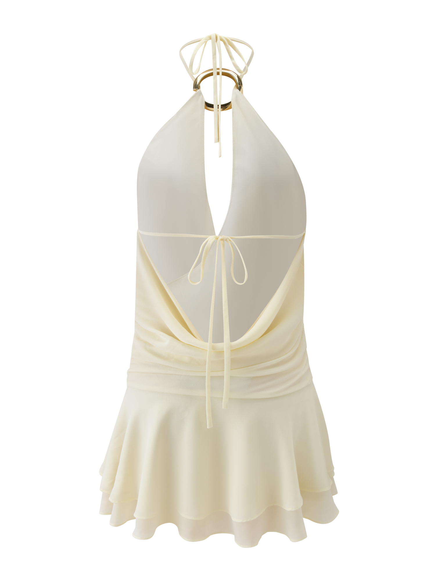 INDIGO MINI DRESS 2.0 - IVORY - Image 9