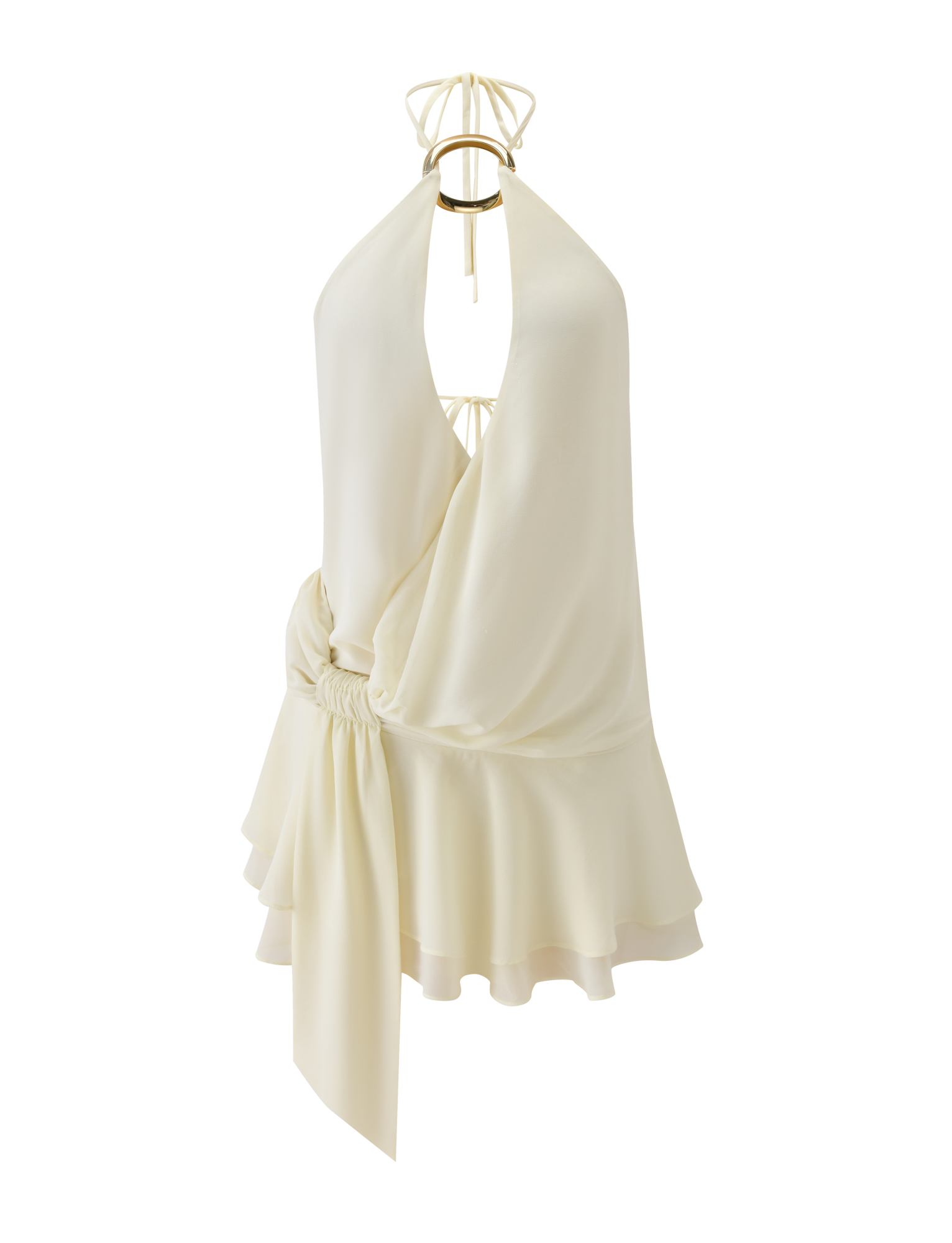 INDIGO MINI DRESS 2.0 - IVORY - Image 8