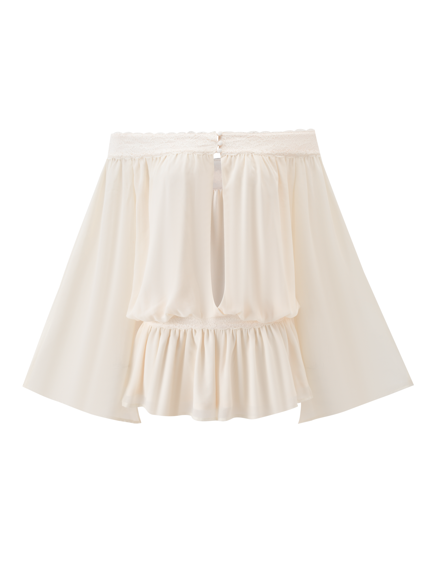 TESSIE PLAYSUIT - IVORY - Image 7