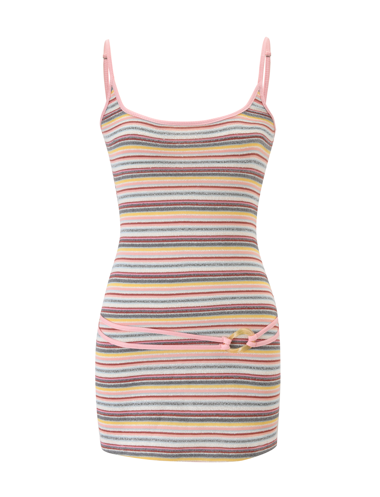CELESTE MINI DRESS - MULTISTRIPE - Image 5