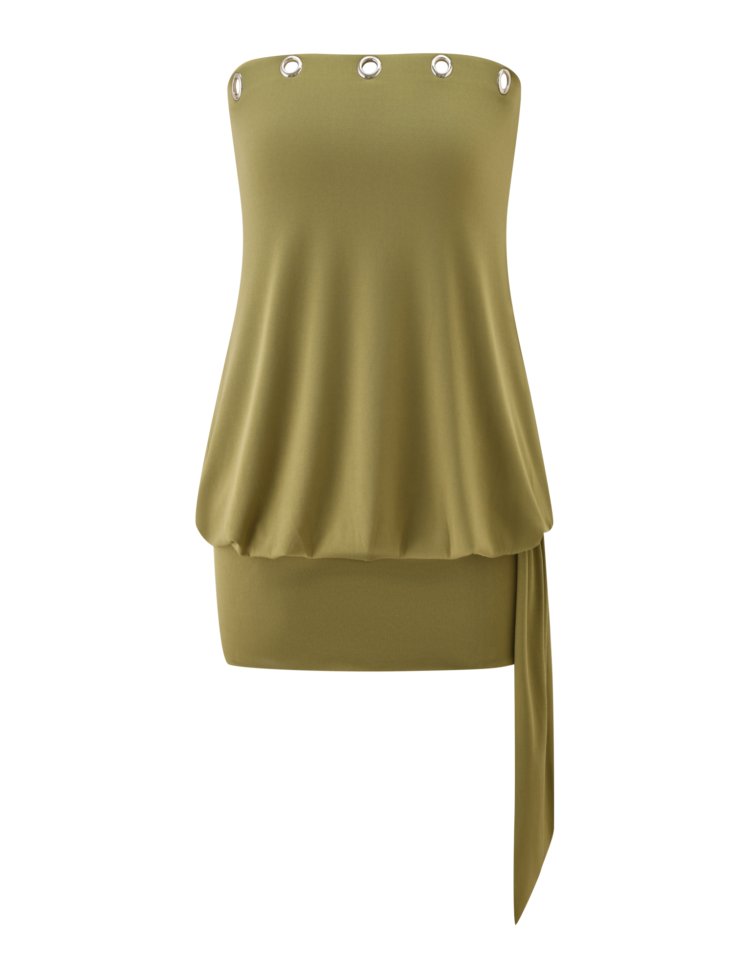 RAVENNA DRESS - OLIVE - Image 7