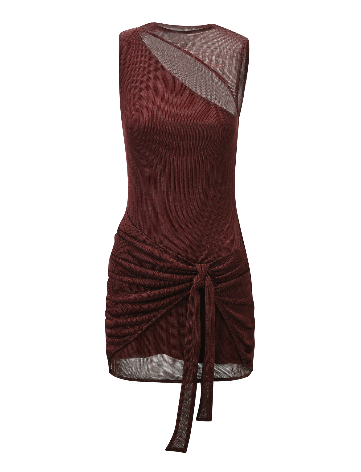 AZELMA DRESS - BROWN - Image 9
