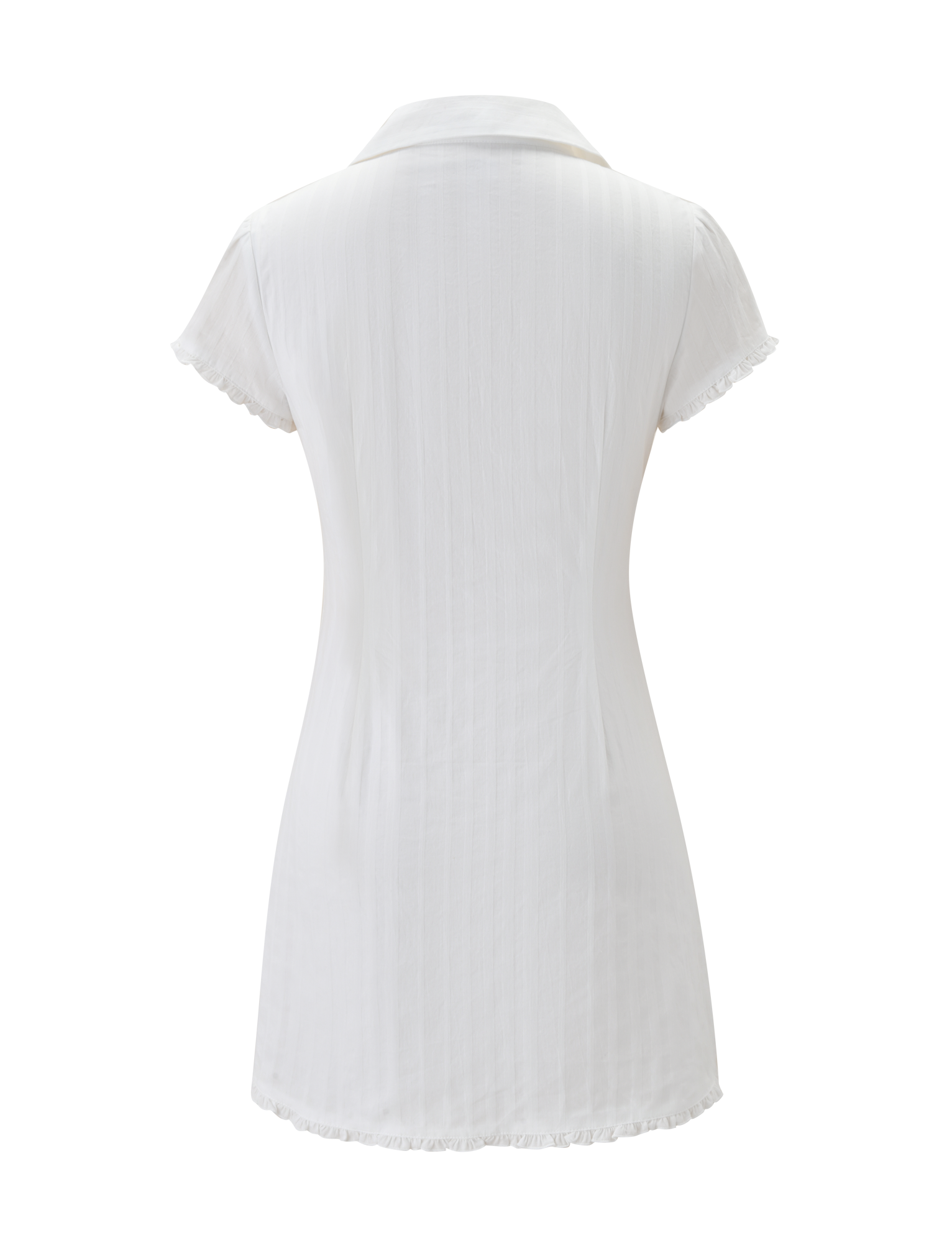 VALERIE MINI DRESS - WHITE - Image 8