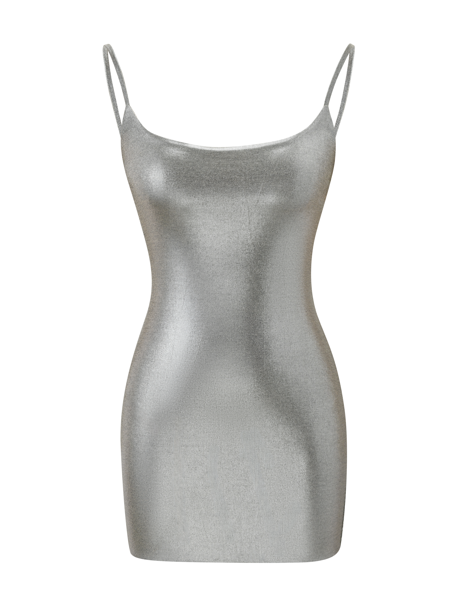 MINERVA MINI DRESS 2.0 - LIQUID SILVER - Image 8