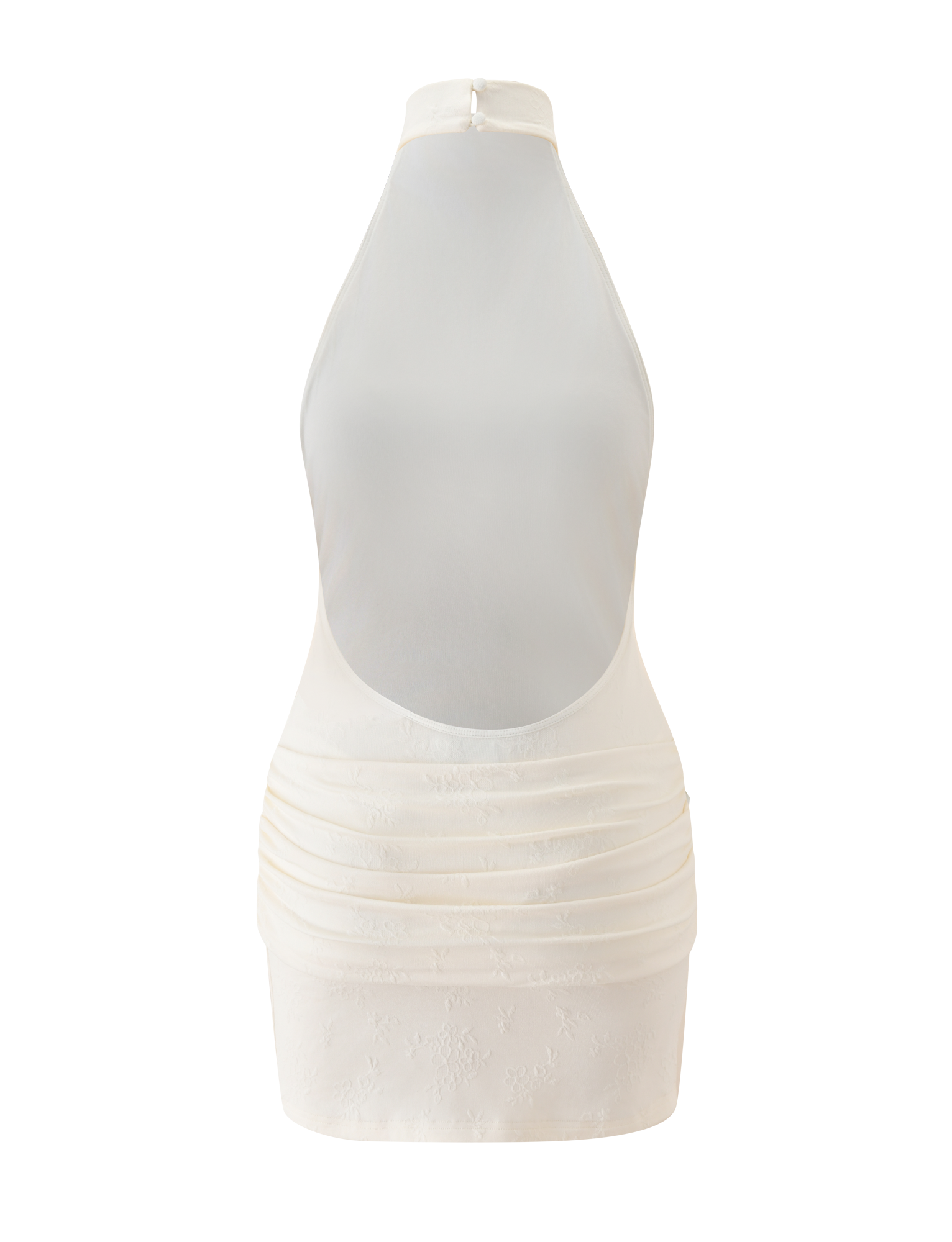 CAITLIN MINI DRESS - CREAM - Image 7