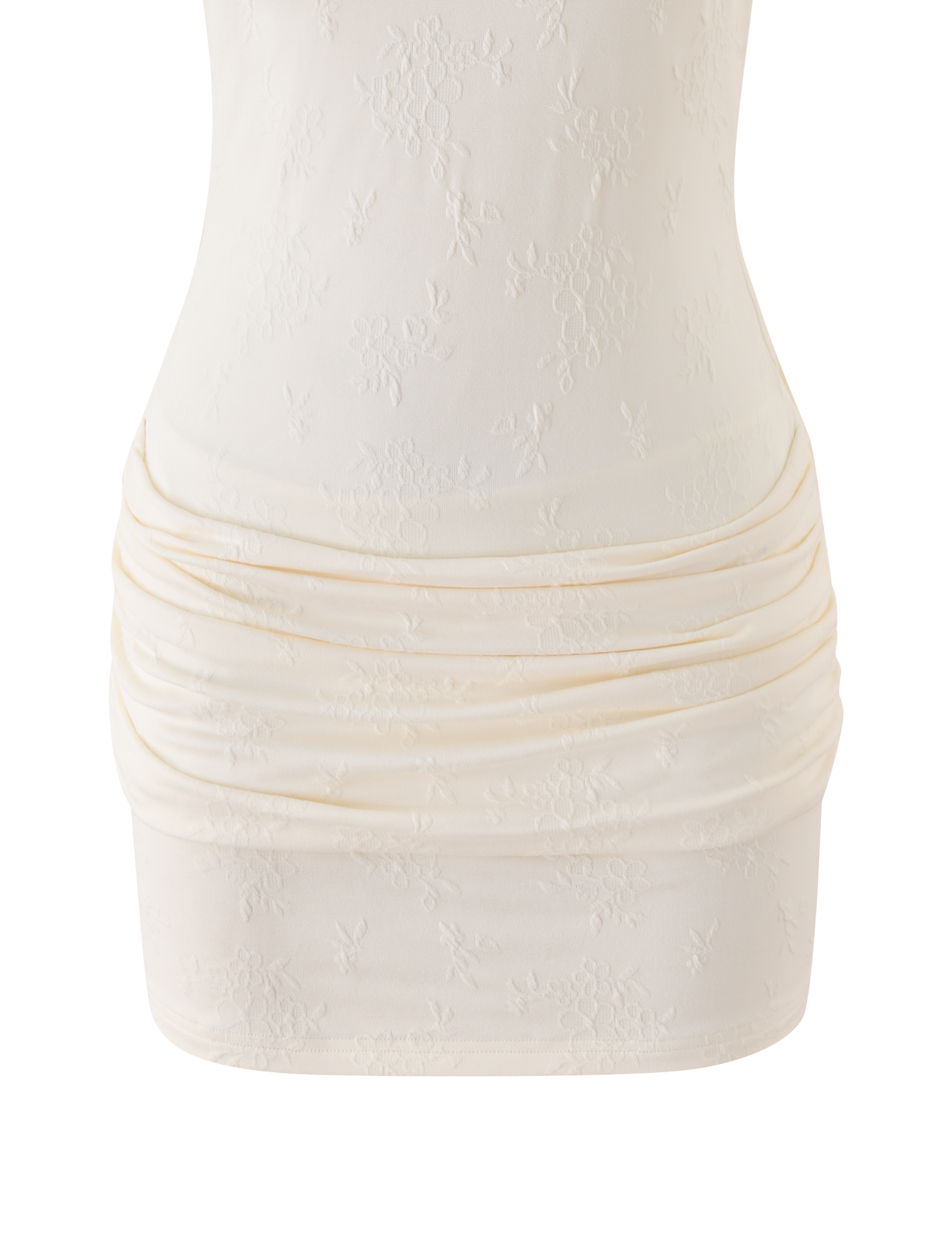 CAITLIN MINI DRESS - CREAM - Image 8