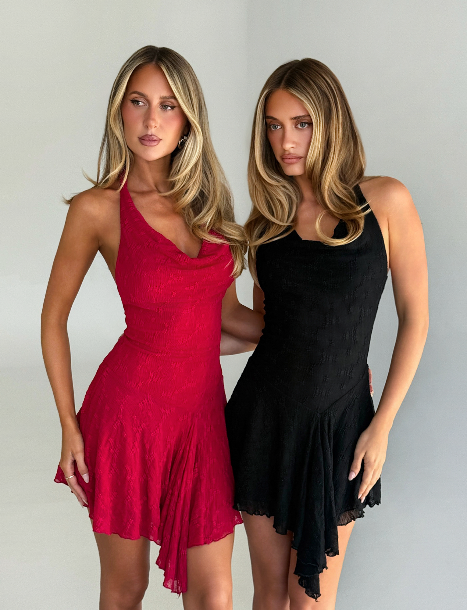 FIORELLA DRESS - RED LACE - Image 2