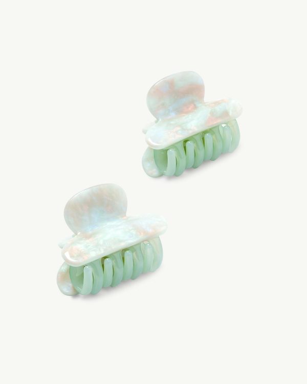 Twin Heirloom Claws in Astral Mint - Image 5