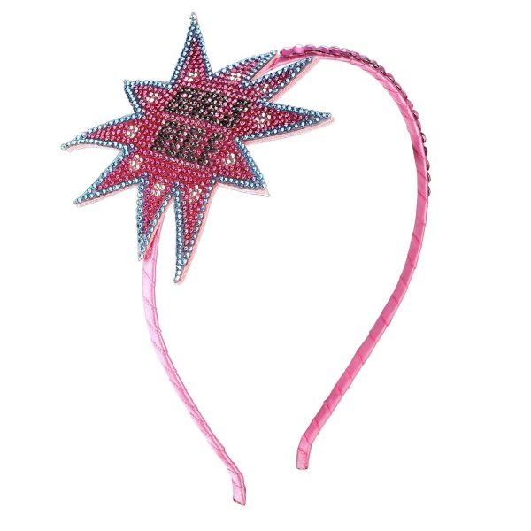 Girls Headband - "Girls Rule" - Image 1