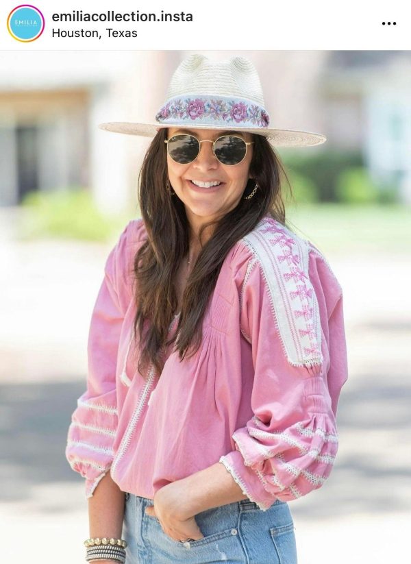 Zinnia Sun Hat - Wide & Short Lace Eyelet Ribbon - Image 19