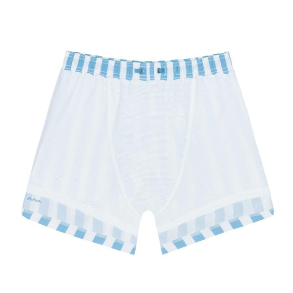 men's bay stripe boardie - Image 7