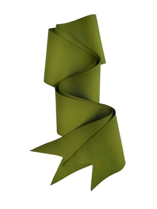 Wildflower Sun Hat (PreOrder Shipping June 15th) - Olive Green Wide & Short Grosgrain Ribbon - Image 2