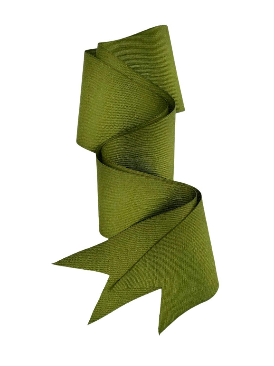 Wildflower Sun Hat (PreOrder Shipping June 15th) - Olive Green Wide & Short Grosgrain Ribbon - Image 2