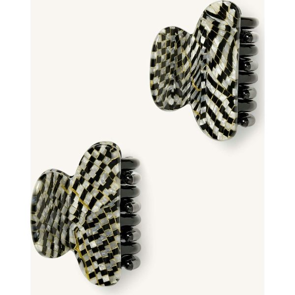 Twin Heirloom Claws in Perle Noir - Image 1