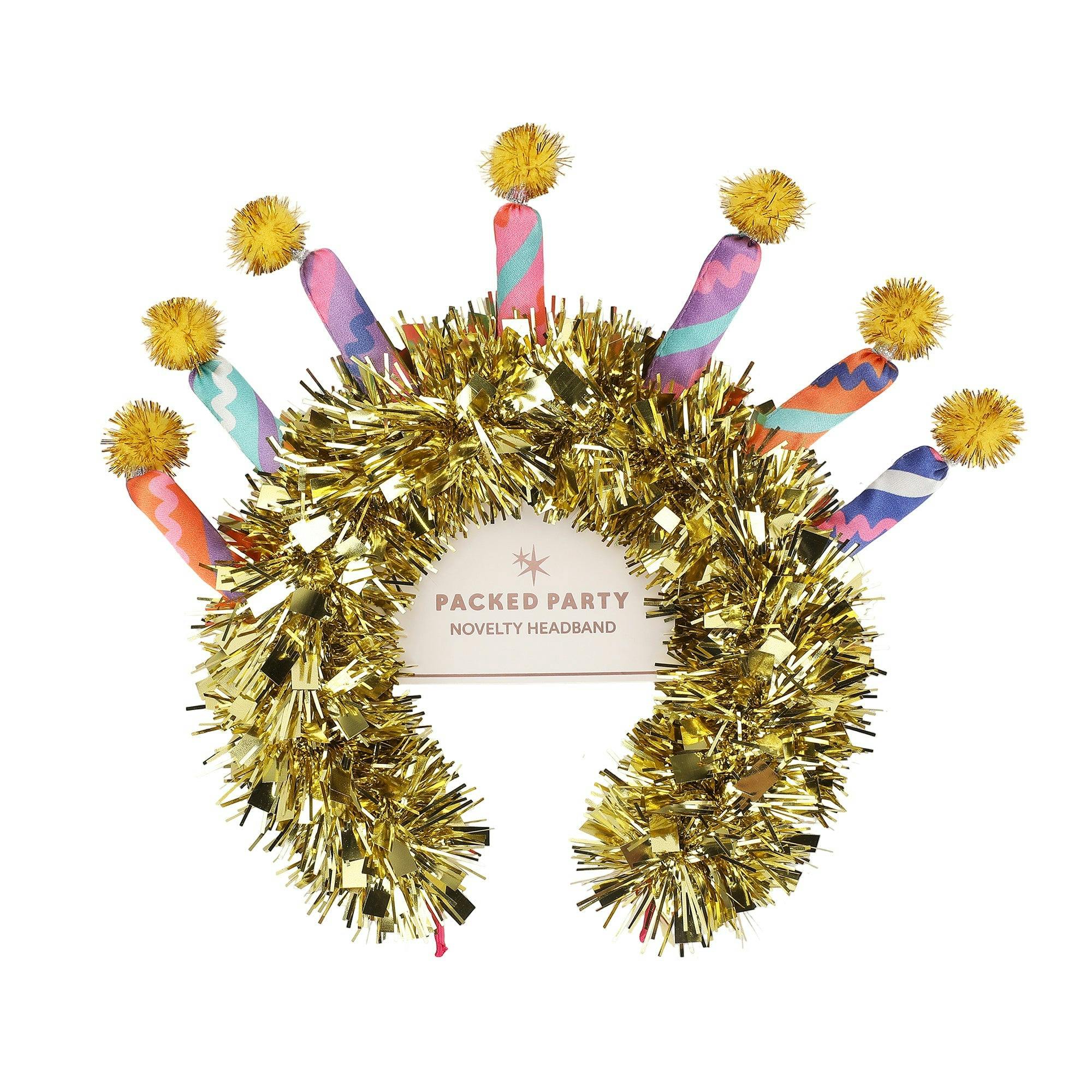 Birthday Wishes Birthday Candle Novelty Headband - Image 4