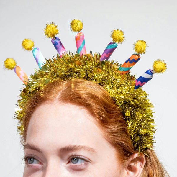 Birthday Wishes Birthday Candle Novelty Headband - Image 6