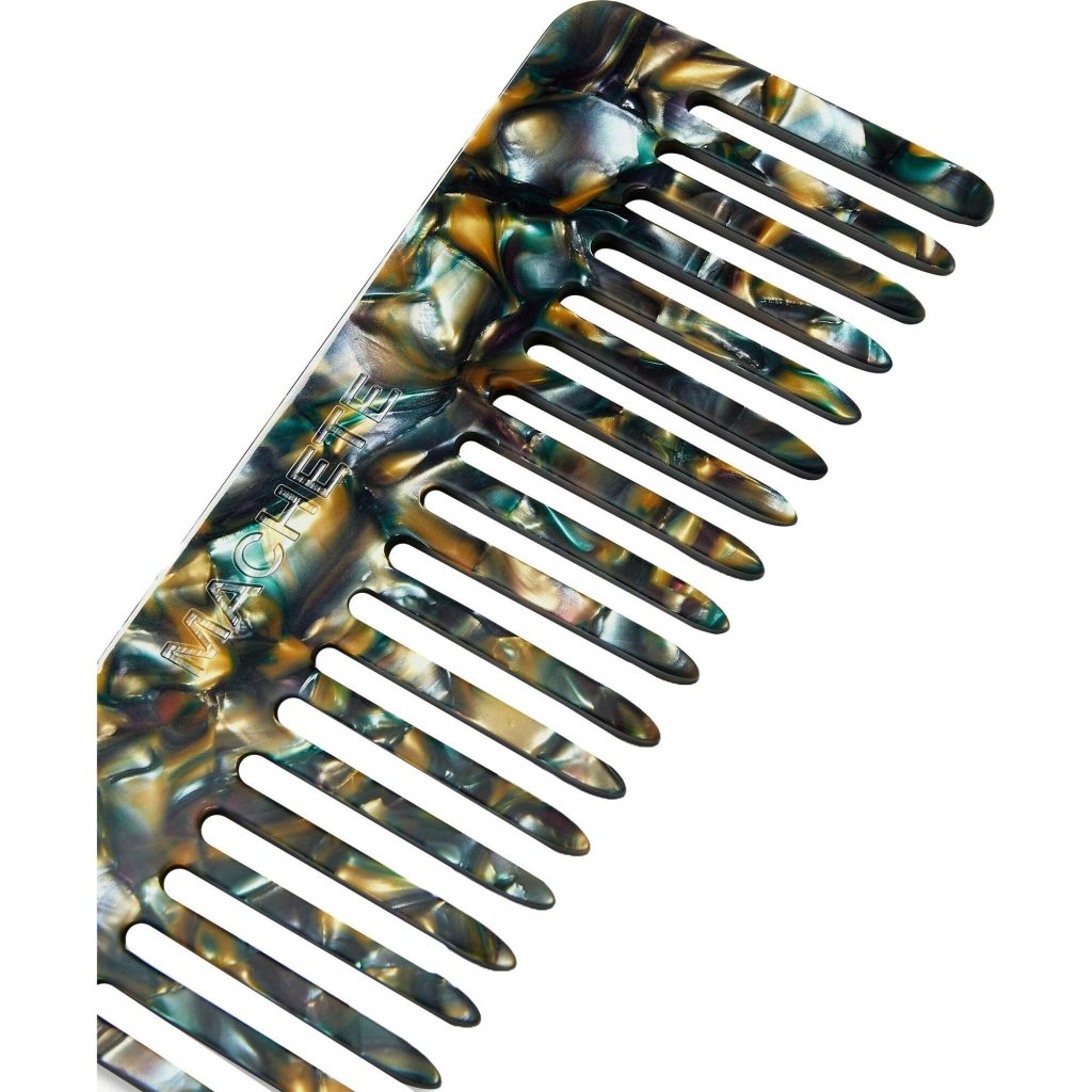 No. 2 Comb in Green Tortoise