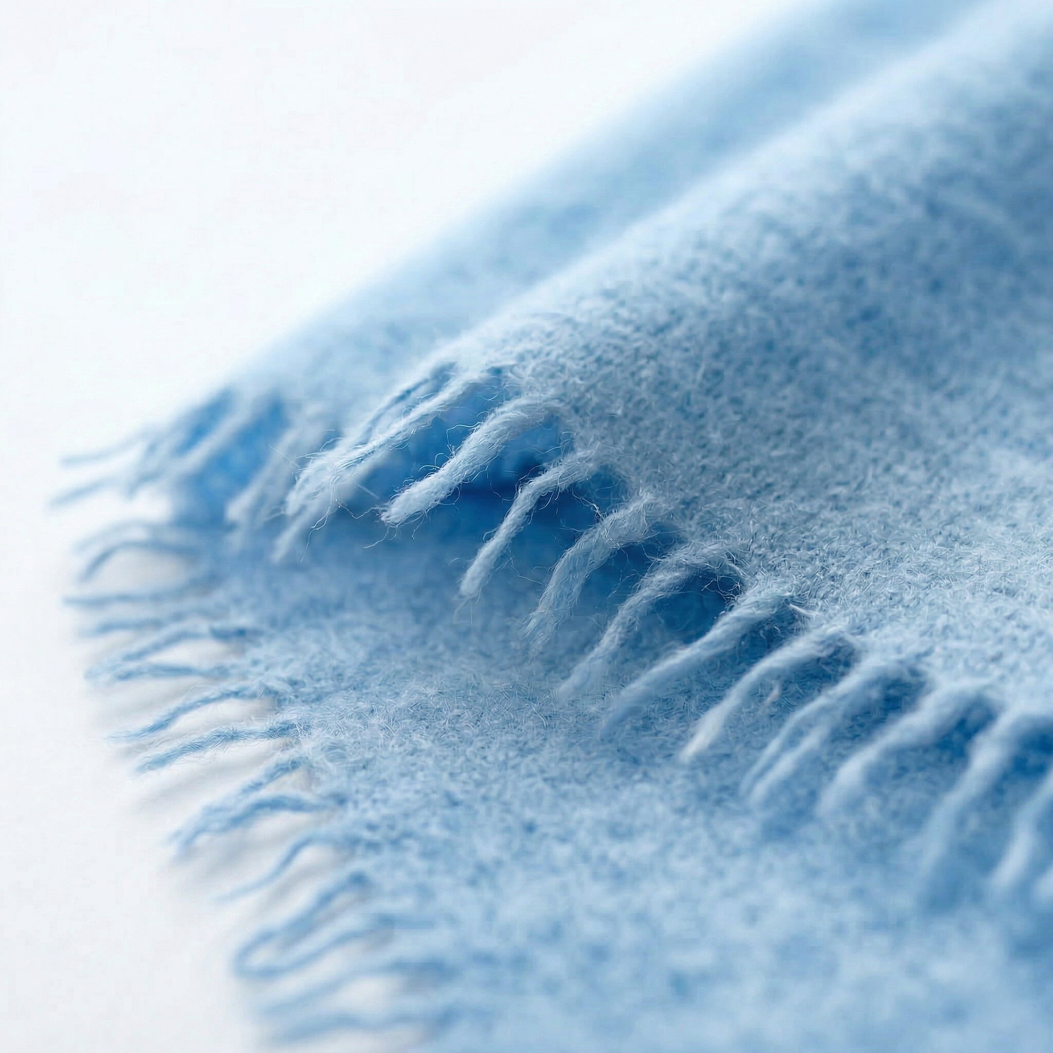 Felted Cashmere Travel Wrap - Handknit 28x84 - Image 4