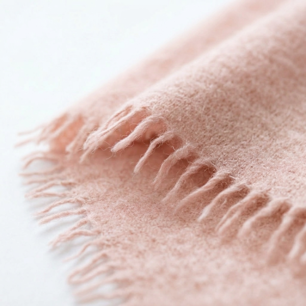 Felted Cashmere Travel Wrap - Handknit 28x84 - Image 16