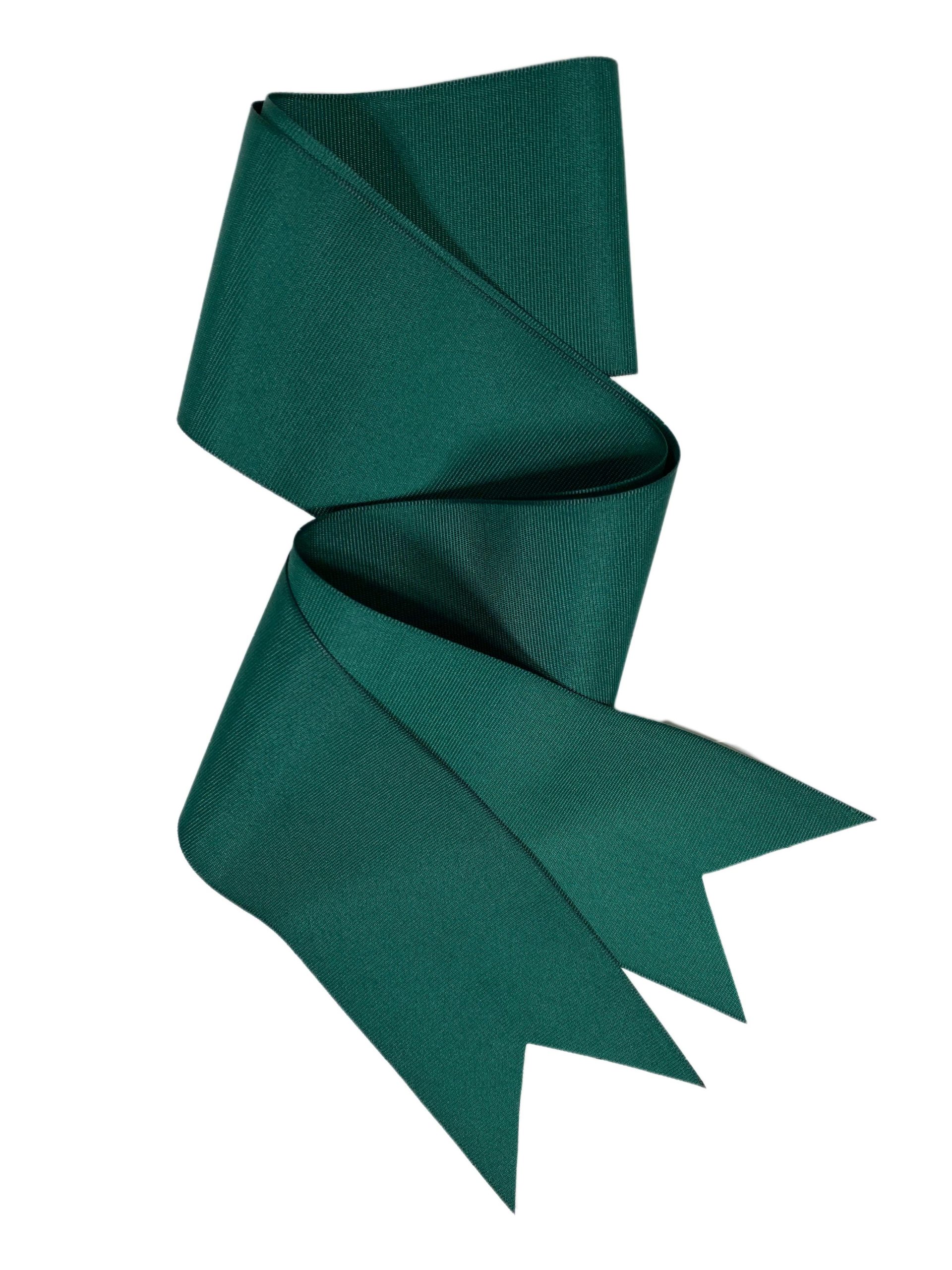 Wildflower Sun Hat - Masters Green Wide & Short Grosgrain Ribbon - Image 3