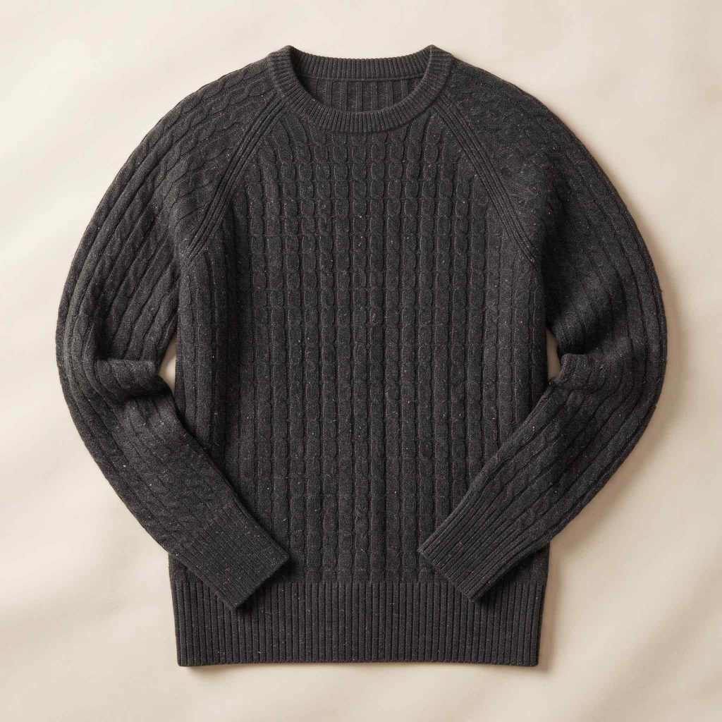 Women's Undyed Cashmere Cable-Knit Sweater - Grace