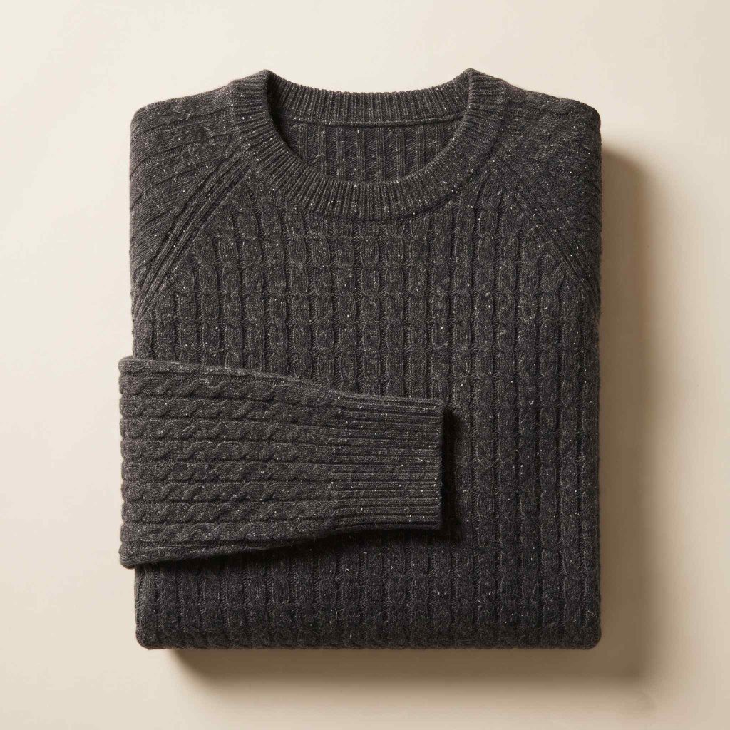 Women's Undyed Cashmere Cable-Knit Sweater - Grace