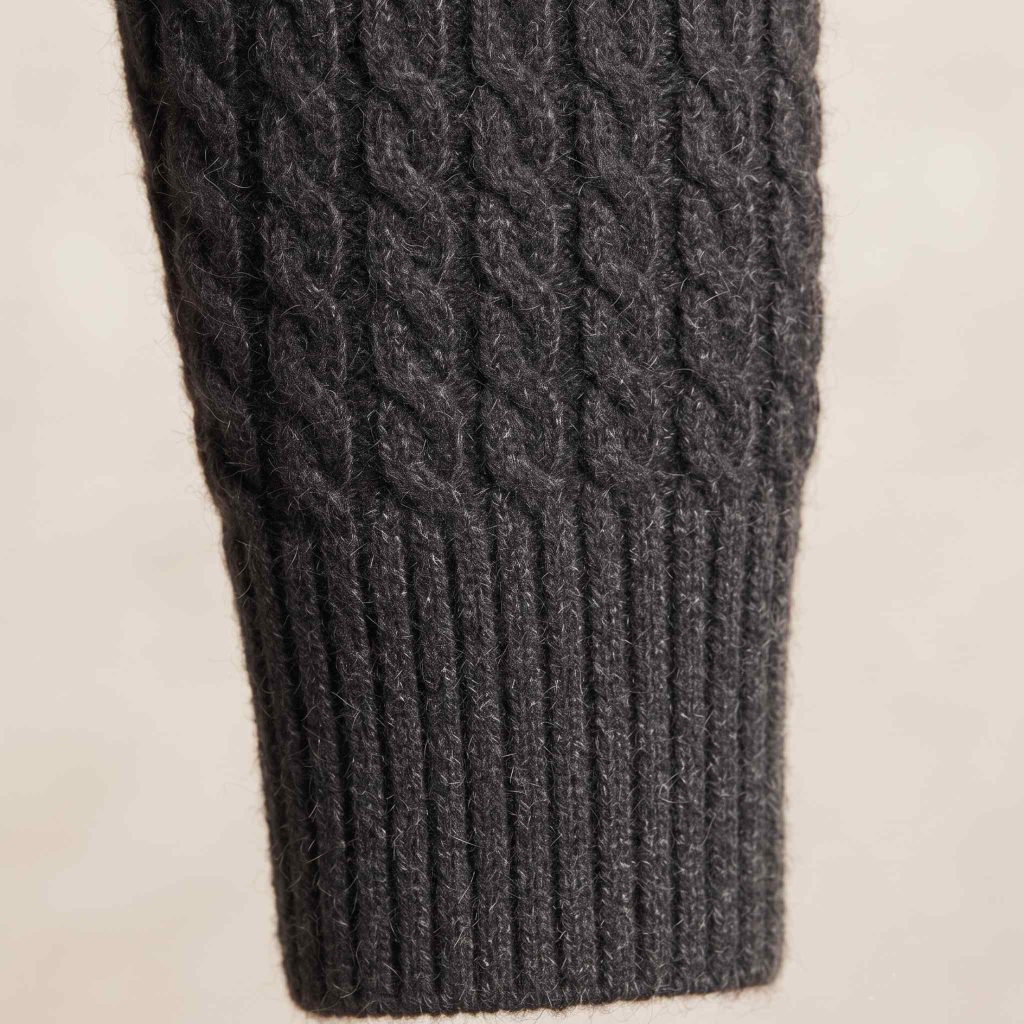 Women's Undyed Cashmere Cable-Knit Sweater - Grace