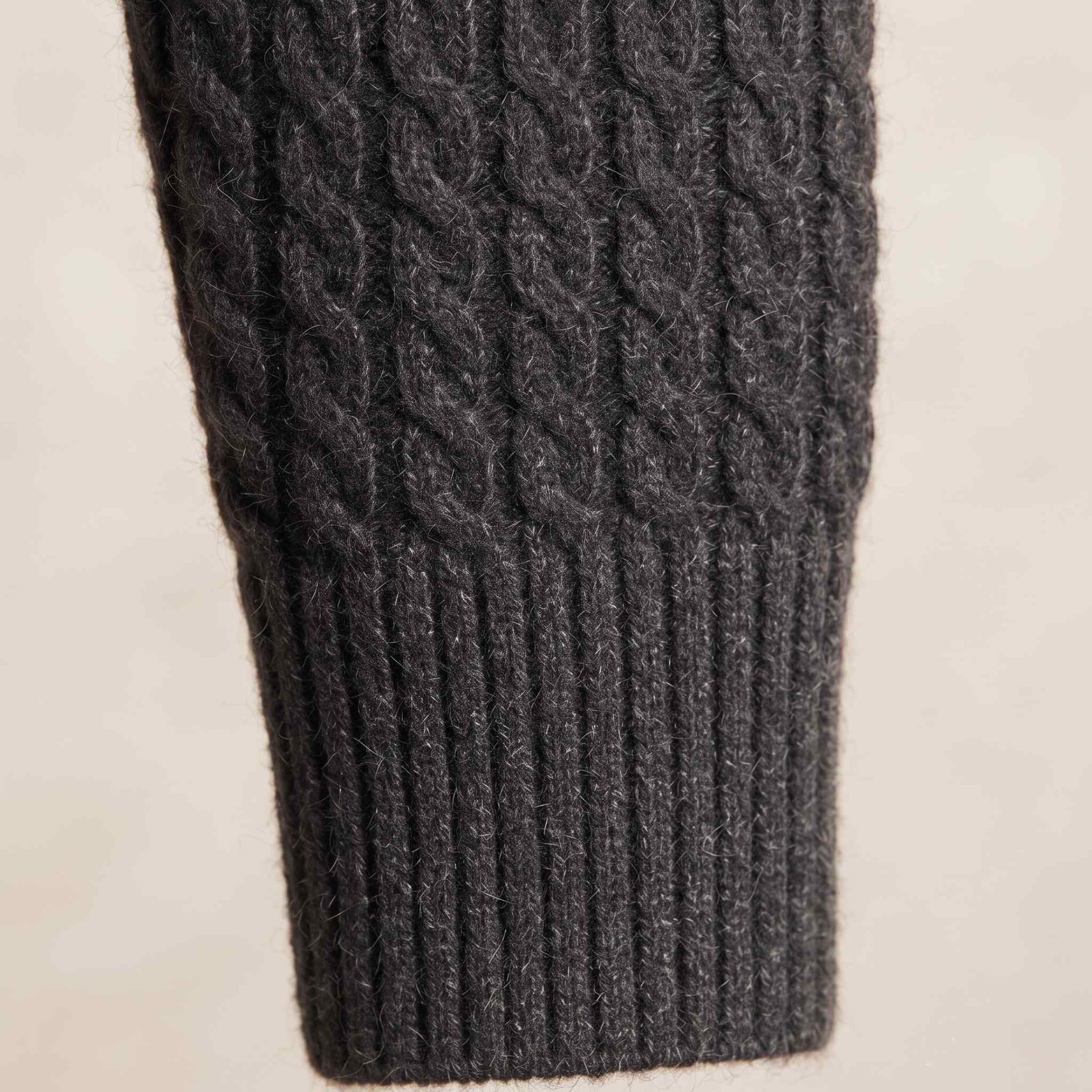 Women's Undyed Cashmere Cable-Knit Sweater - Grace - Image 21