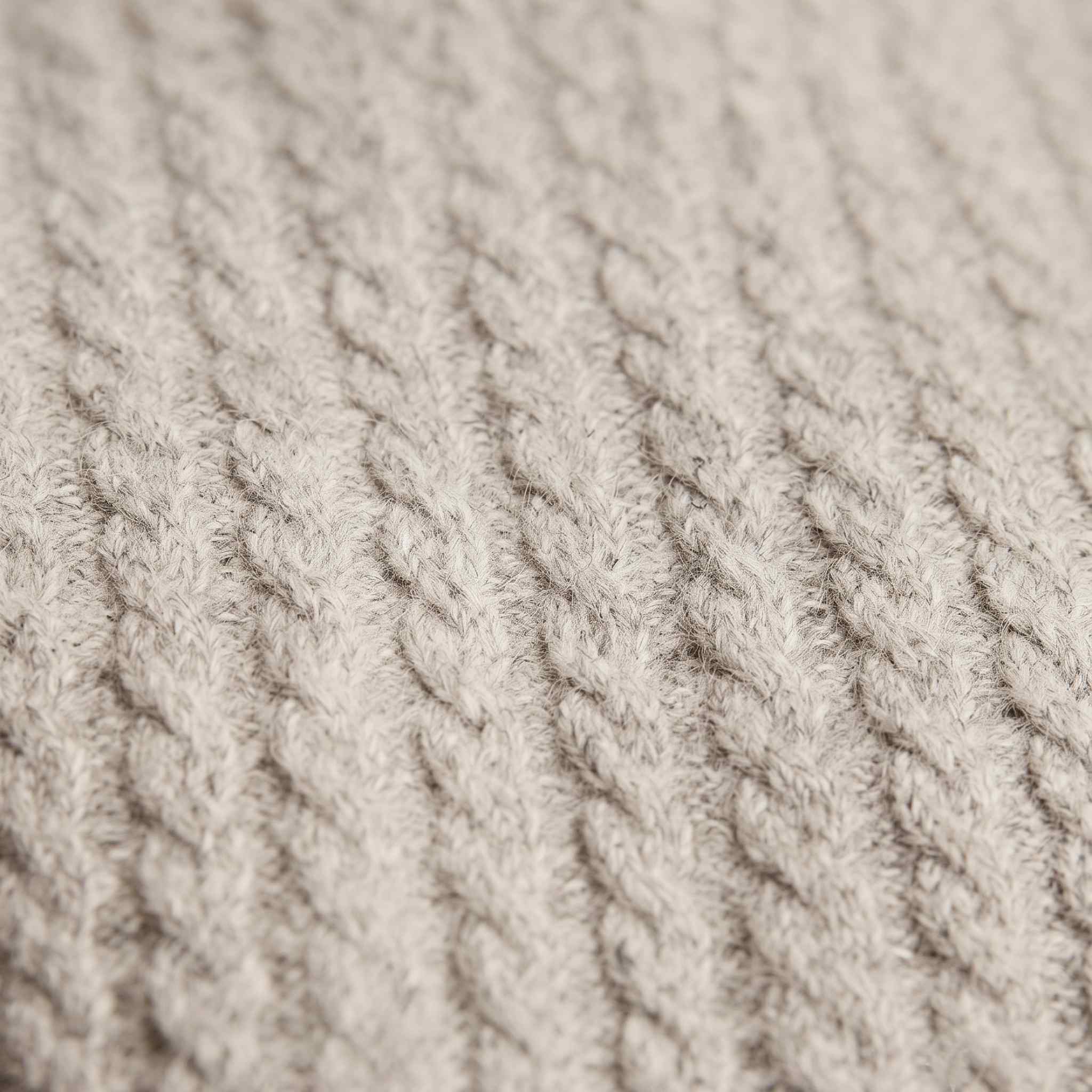 Women's Undyed Cashmere Cable-Knit Sweater - Grace - Image 7