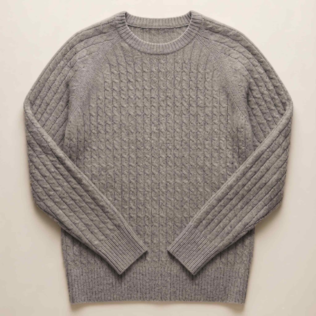 Women's Undyed Cashmere Cable-Knit Sweater - Grace