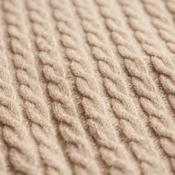 Women's Undyed Cashmere Cable-Knit Sweater - Grace - Image 28
