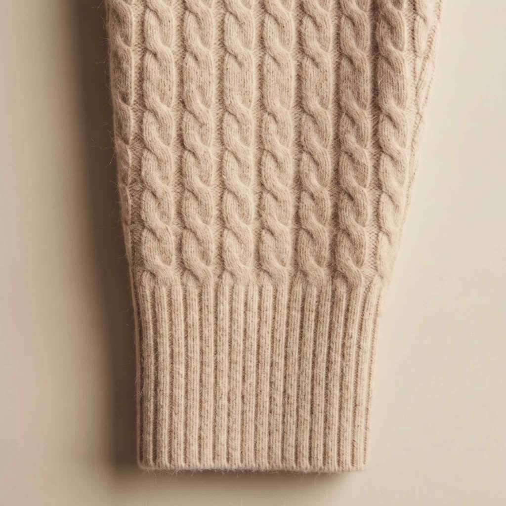 Women's Undyed Cashmere Cable-Knit Sweater - Grace