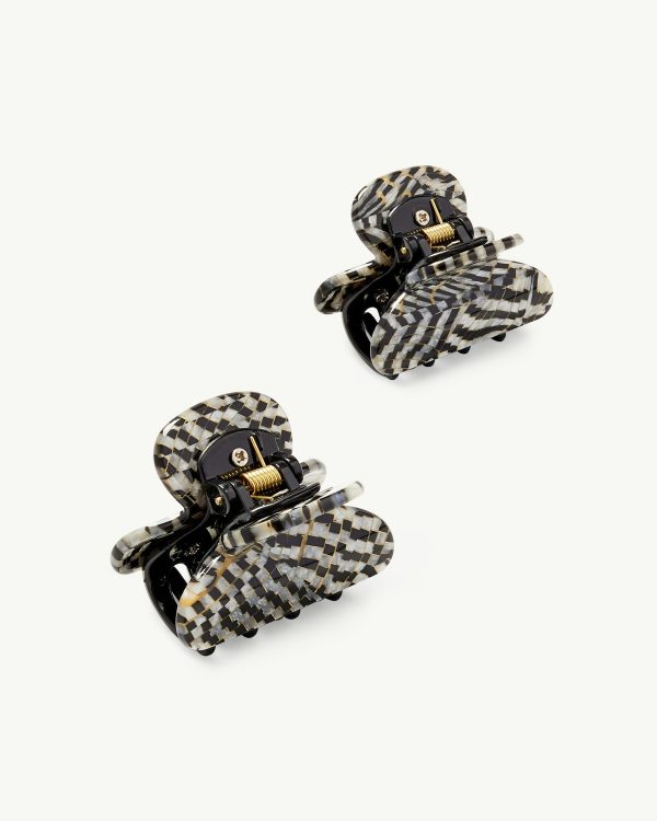 Twin Heirloom Claws in Perle Noir - Image 7