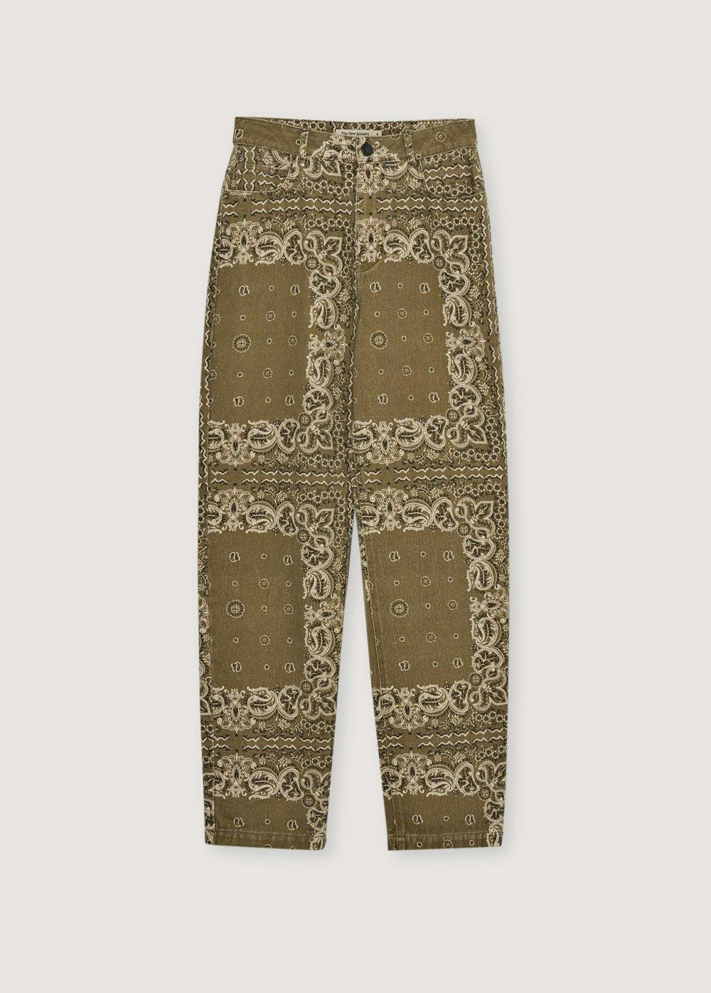 Waterlily Woman Pant Bandana Woman Print - Image 10