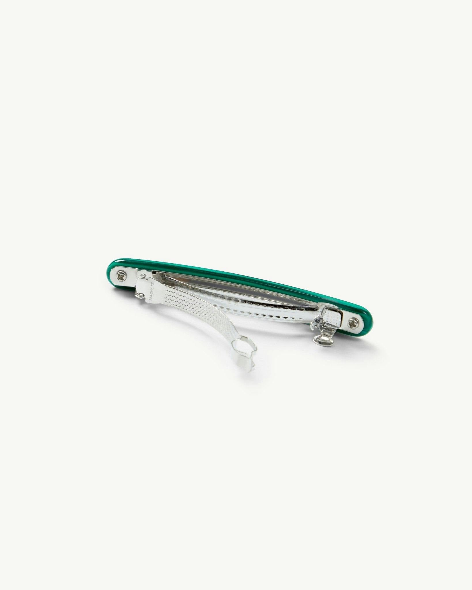 Midi Paris Barrette in Malachite - Image 4