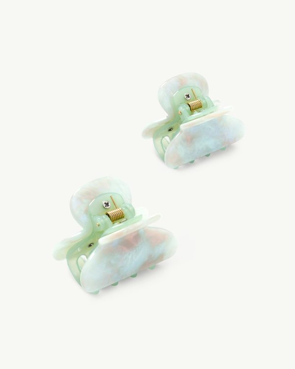 Twin Heirloom Claws in Astral Mint - Image 4