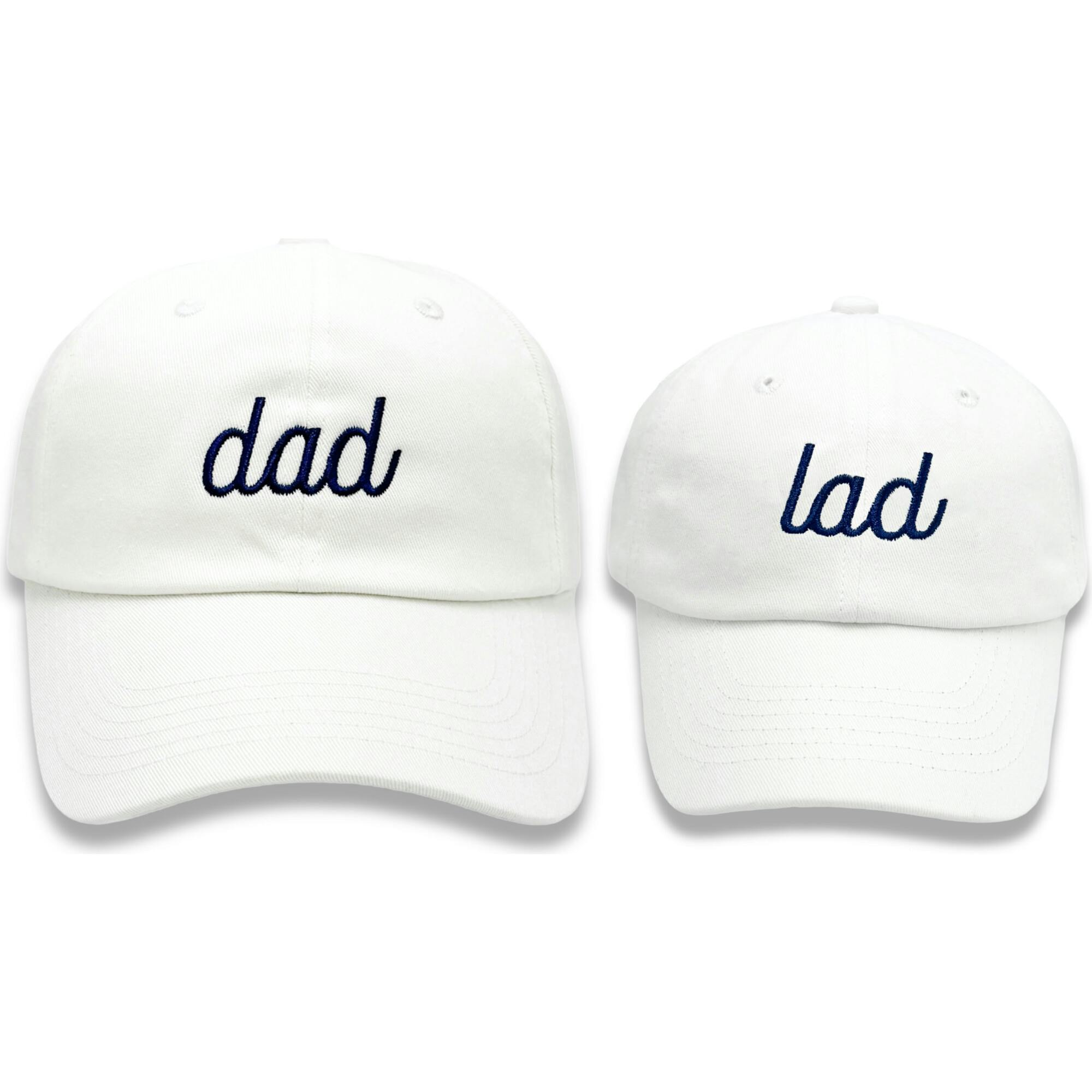 Dad & Lad Baseball Hat Set - Baby & Adult, Youth & Adult - Image 1