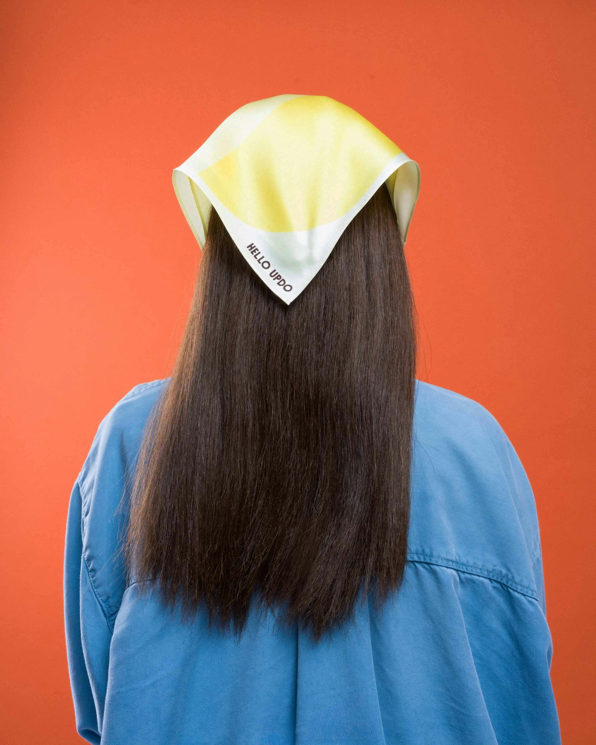 Golden Hour Silk Bandana - Image 8