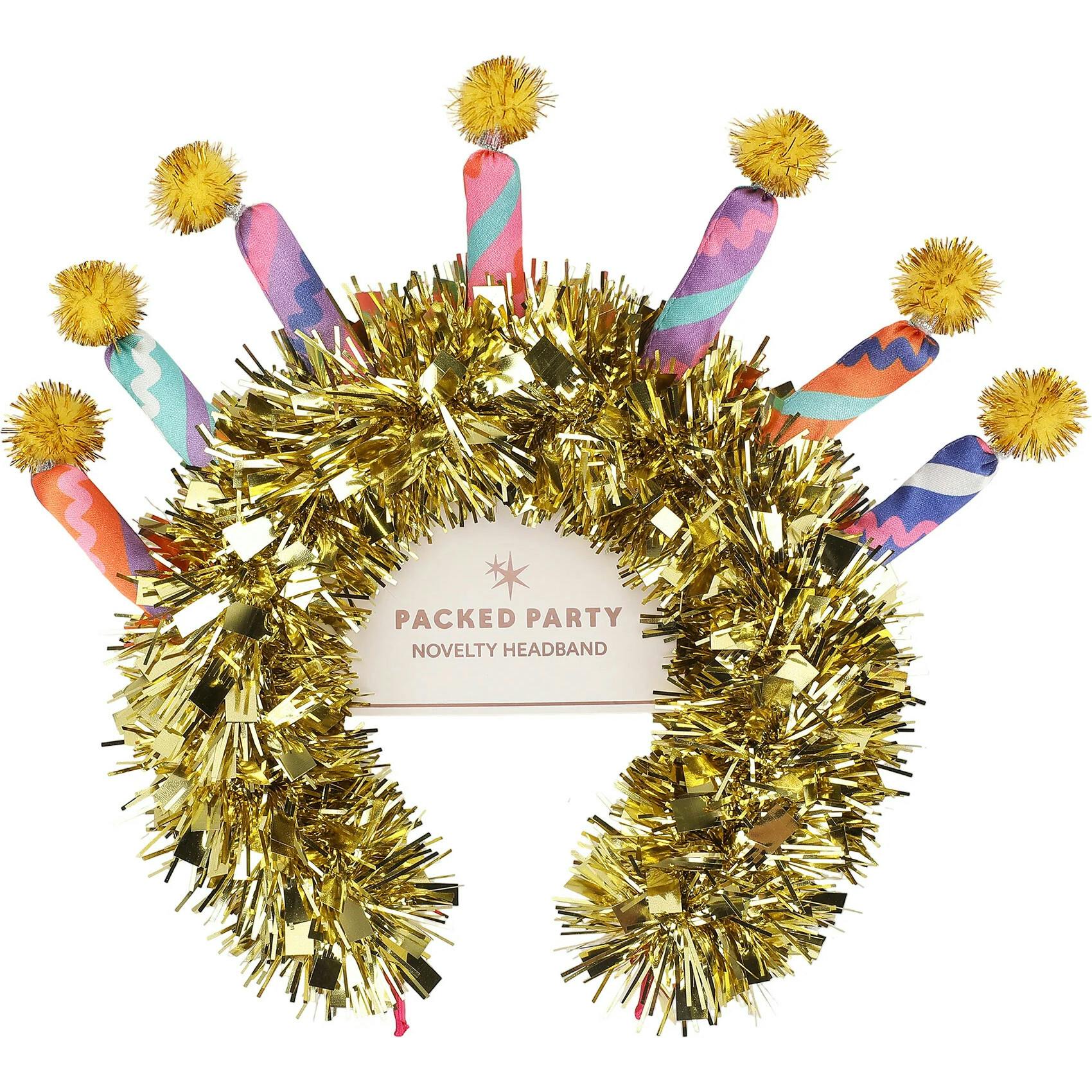 Birthday Wishes Birthday Candle Novelty Headband - Image 1