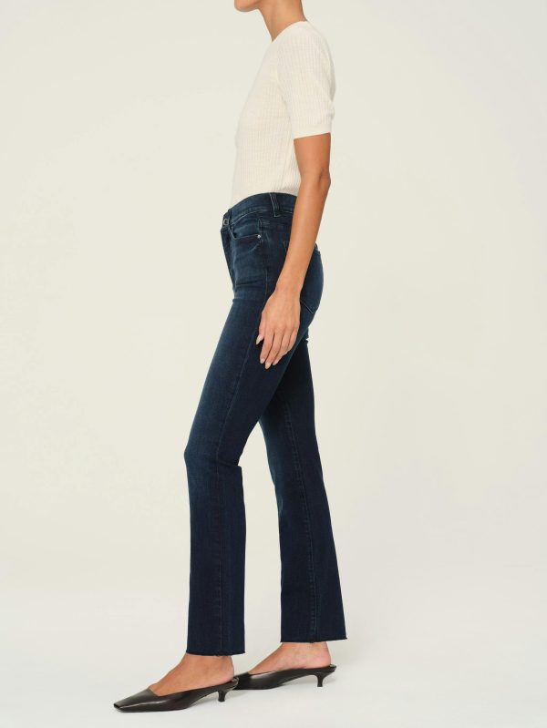 Halle Straight High Rise Instasculpt 29" Jeans | Mediterranean - Image 8