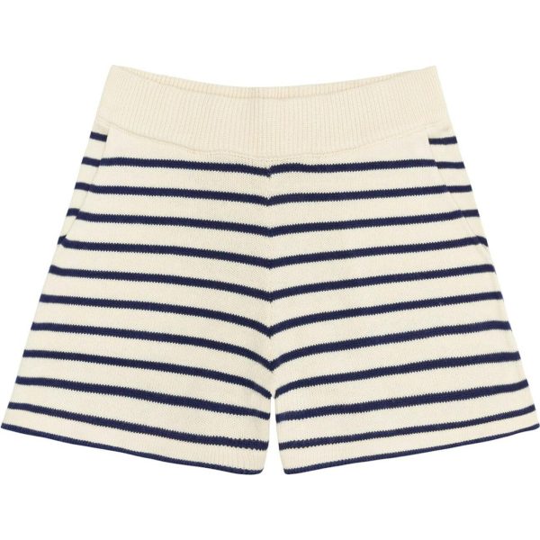 Women's Breton Stripe Knit Short - Image 1